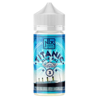 Titanic Blue Razz Nixamide Liquid by NIX Liquids