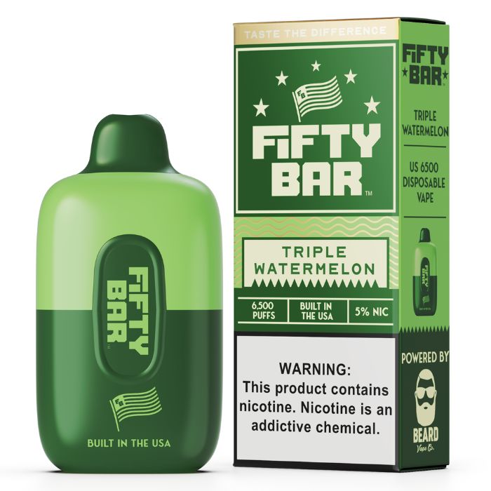 Triple Watermelon Fifty Bar Flavor