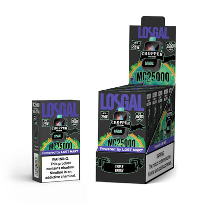 Triple Berry LOSGAL MC25000 flavor