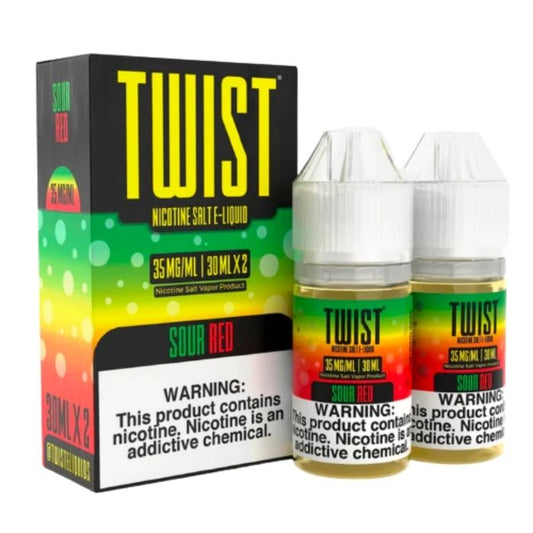 Sour Red Nicotine Salt by Twist E-Liquids