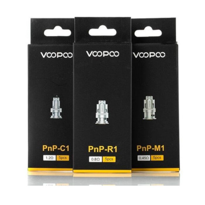 VooPoo PnP Replacement Vape Coils (5-Pack)