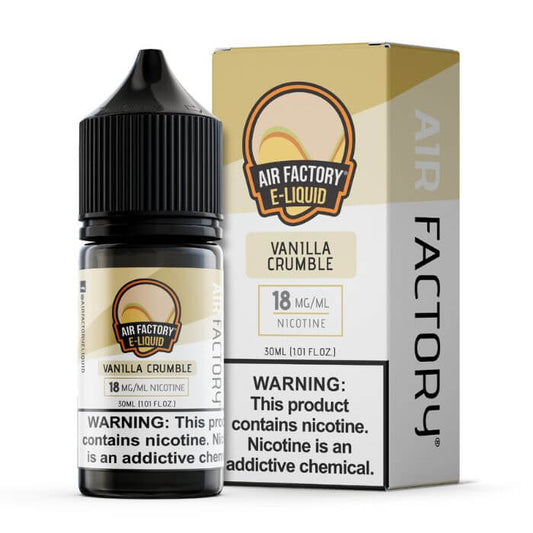 Vanilla Crumble Nicotine Salt by Air Factory