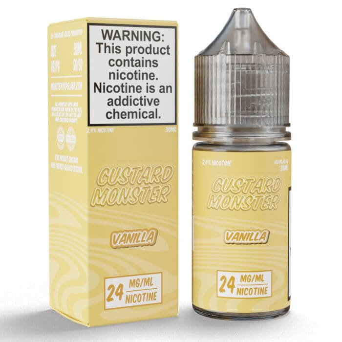 Vanilla Nicotine Salt by Custard Monster