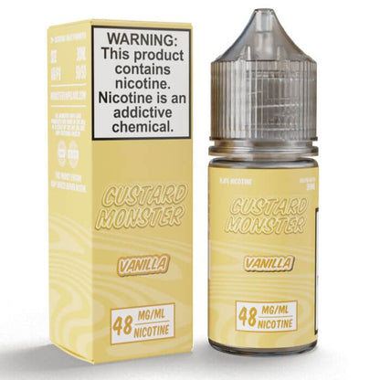 Vanilla Nicotine Salt by Custard Monster