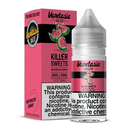 Watermelon Gummy Killer Sweets Nicotine Salt by Vapetasia