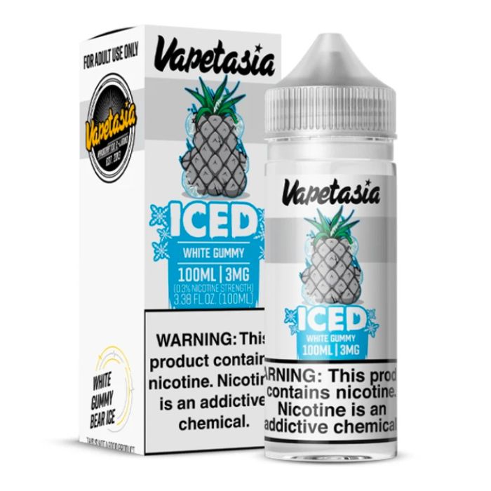 White Gummy Iced E-Liquid by Vapetasia