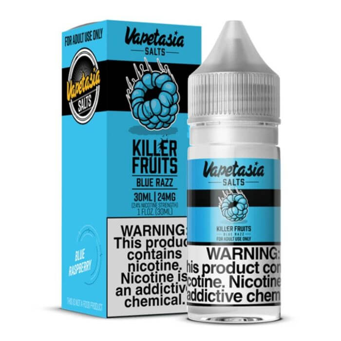 Blue Razz Killer Fruits Nicotine Salt by Vapetasia