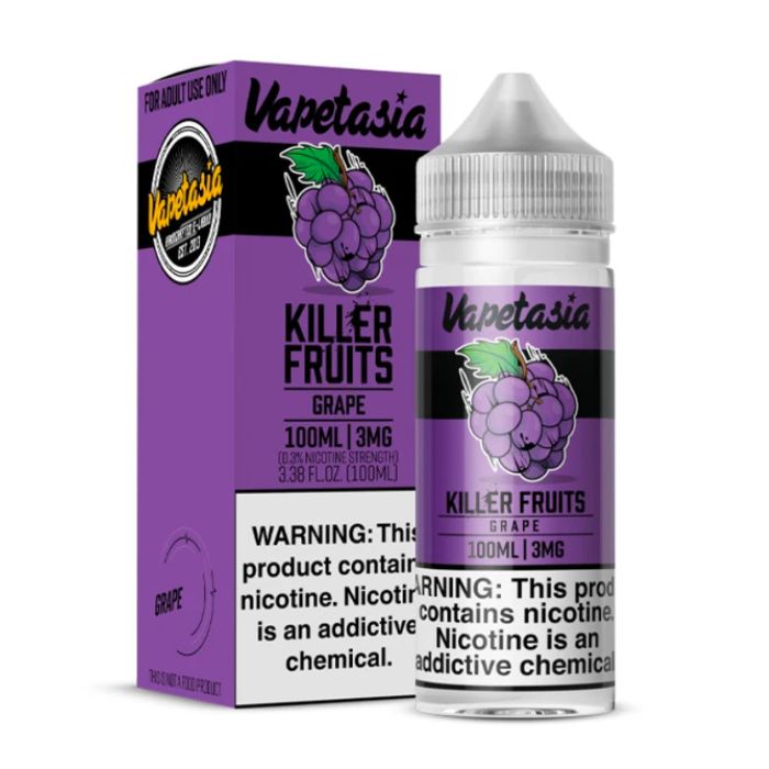 Grape Killer Fruits E-Liquid by Vapetasia