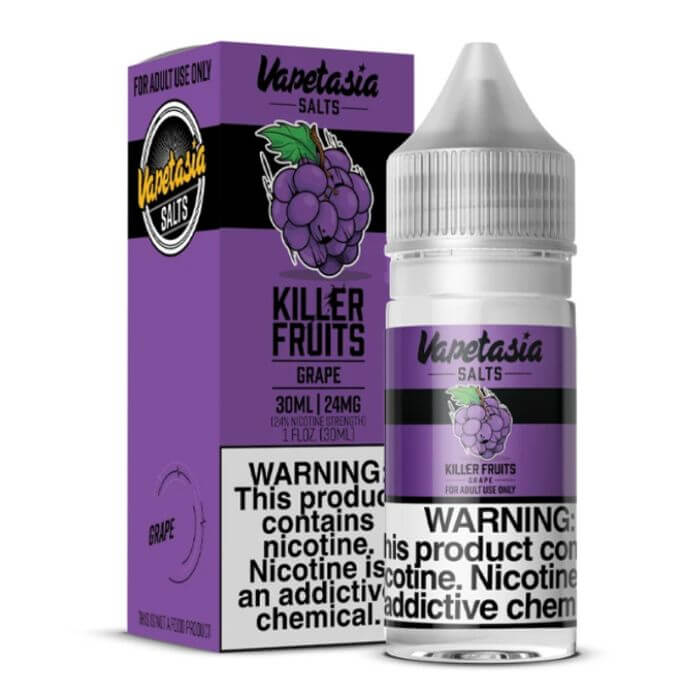 Grape Killer Fruits Nicotine Salt by Vapetasia