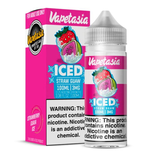 Straw Guaw Iced E-Liquid by Vapetasia