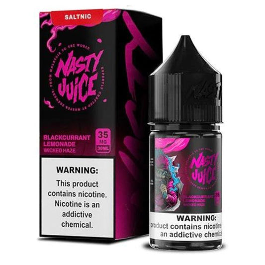 Blackcurrant Lemonade Wicked Haze Nicotine Salt by Nasty Juice