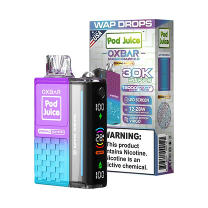 OXBAR Magic Maze 2.0 30000 Puff Vape