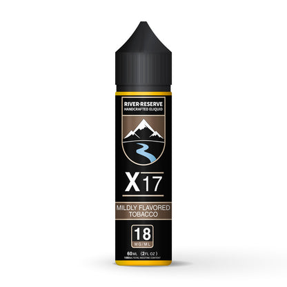 X17 18mg River Reserve Vape Juice