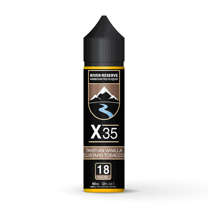 Vanilla Bandit X-35 E-Liquid by River Reserve