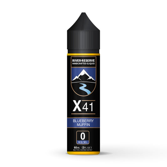 Blueberry Muffin X-41 E-Liquid by River Reserve