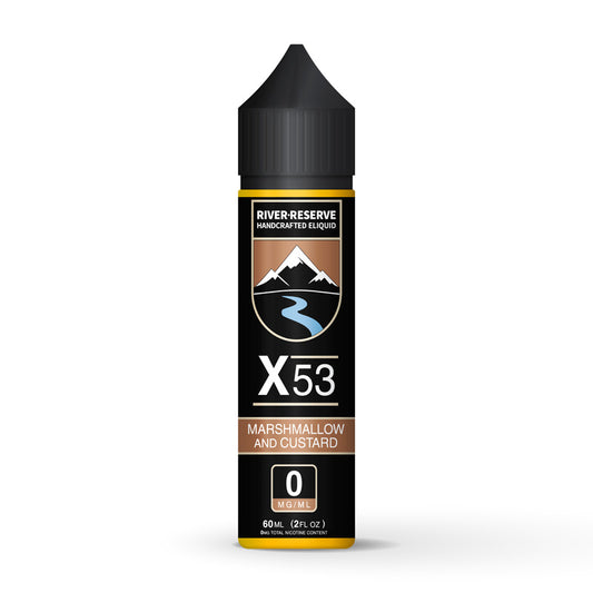 Marshmallow Custard X-53 E-Liquid by River Reserve