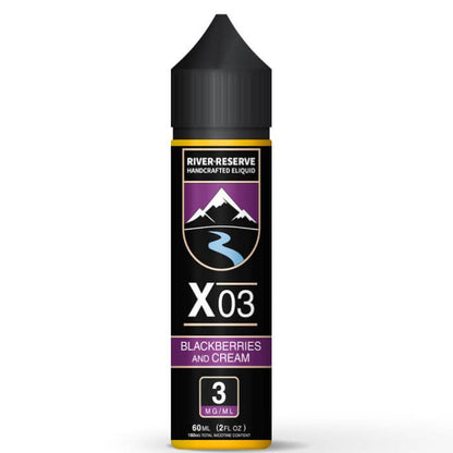 Blackberry X-03 E-Liquid by River Reserve