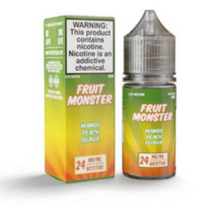 Mango Peach Guava Nicotine Salt by Fruit Monster