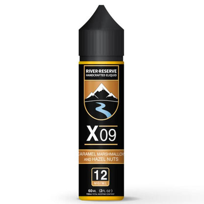 Caramel Cove X-09 E-Liquid by River Reserve