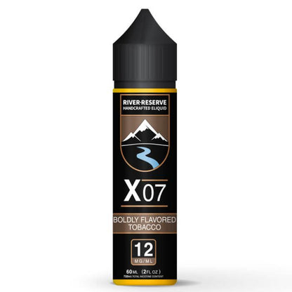 Boldly Tobacco X-07 E-Liquid by River Reserve