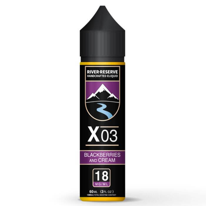 Blackberry X-03 E-Liquid by River Reserve