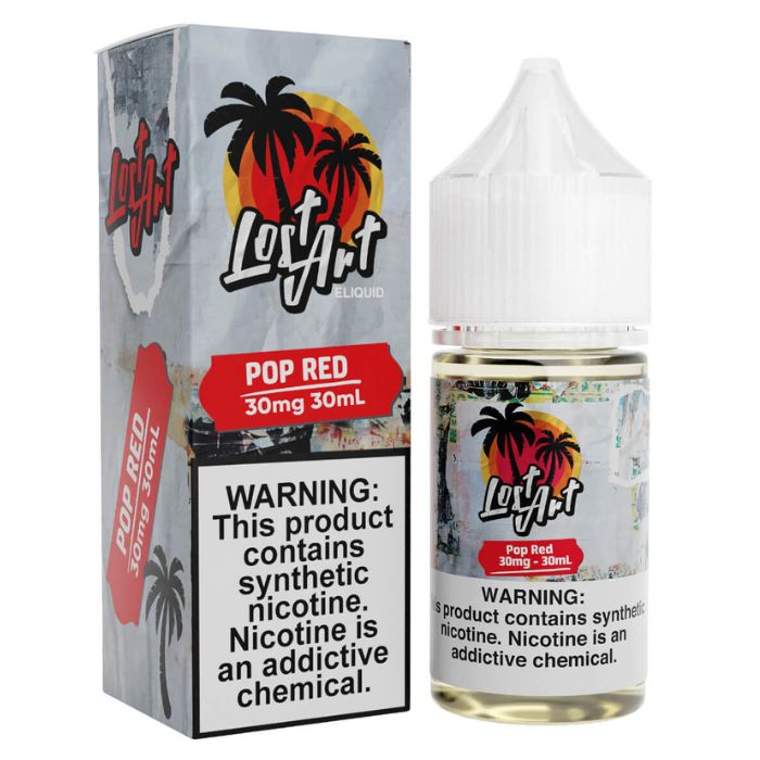 Pop Red Nicotine Salt by Lost Art