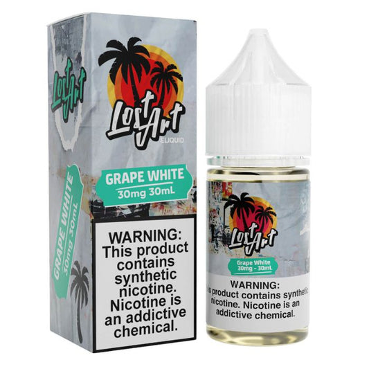 Grape White Nicotine Salt by Lost Art