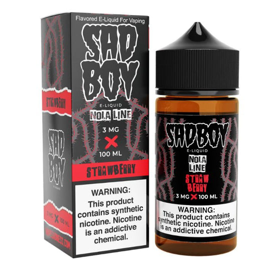 Strawberry E-Liquid by SadBoy Nola Line