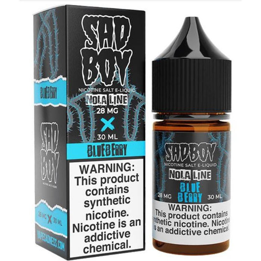 Blueberry Nicotine Salt by SadBoy Nola Line