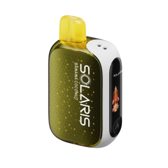 banana coconut solaris 25000 disposable vape