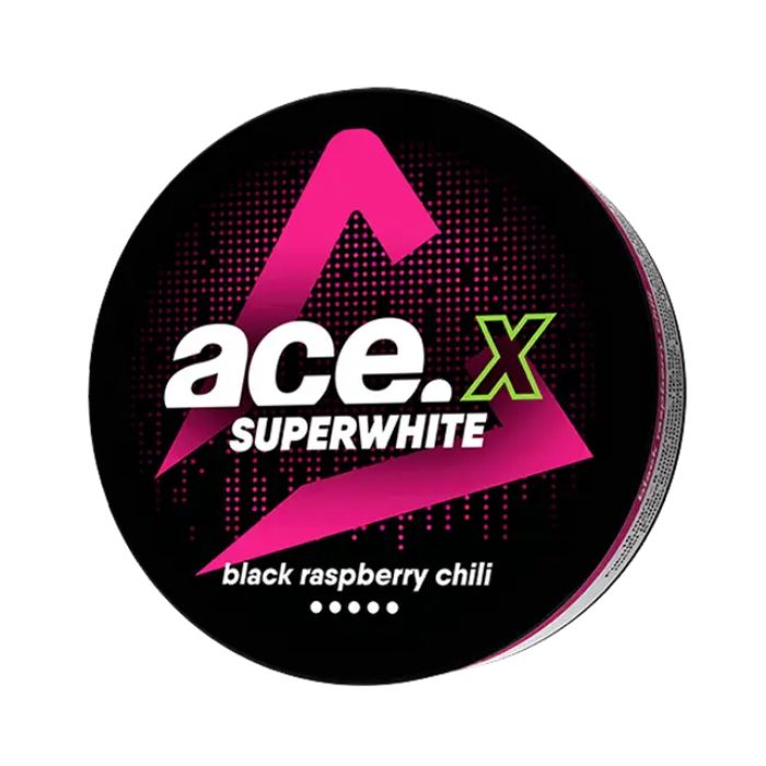 black raspberry chil ace x nicotine pouches