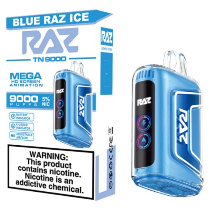 Blue Raz Ice Raz TN9000 Vape