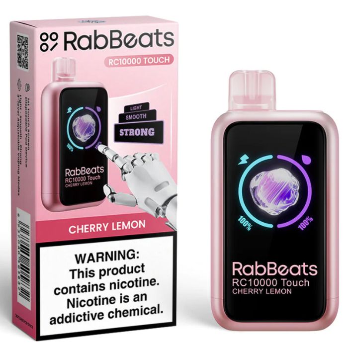 Cherry Lemon RabBeats RC10000 TOUCH Vape