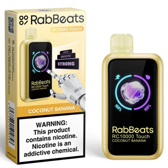 Coconut Banana RabBeats RC10000 TOUCH Vape