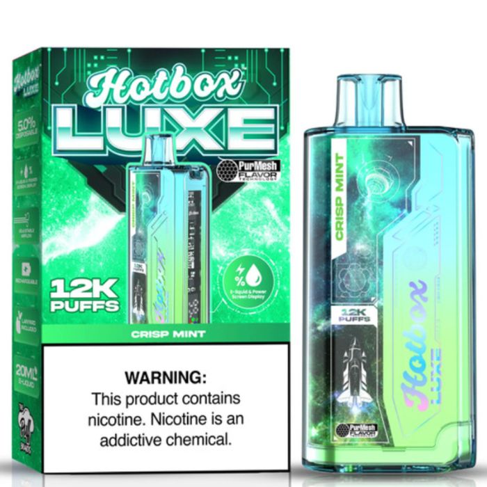 Crisp Mint Hotbox Luxe Flavors