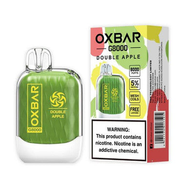 Double Apple OXBar G8000 flavor