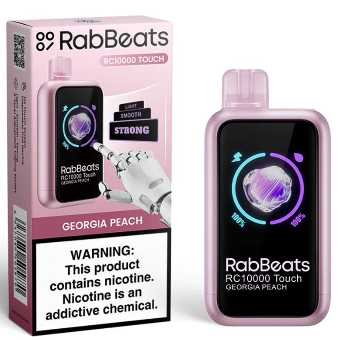 Georgia Peach RabBeats RC10000 TOUCH Vape