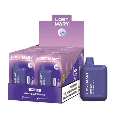 Grape Apple Ice Lost Mary Vape BM5000