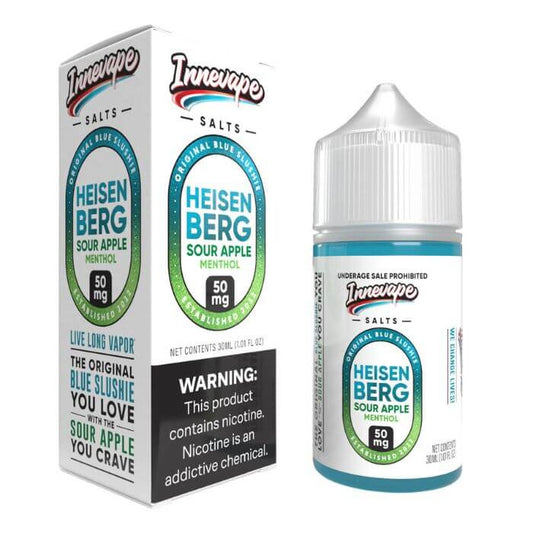 Heisenberg Sour Apple Menthol Nicotine Salt by Innevape