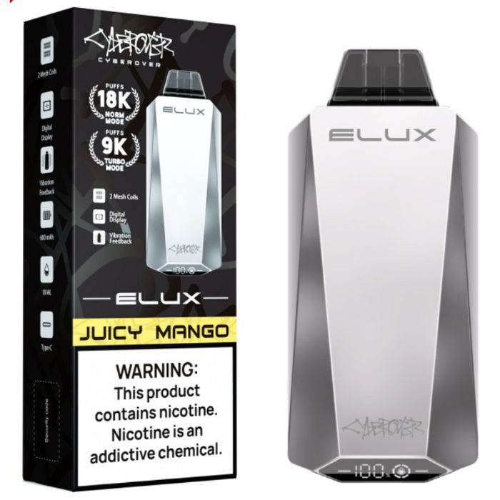 Juicy Mango Elux Cyberover Vape Flavor