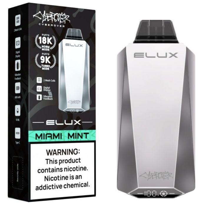 Miami Mint Elux CYBEROVER Vape Flavor