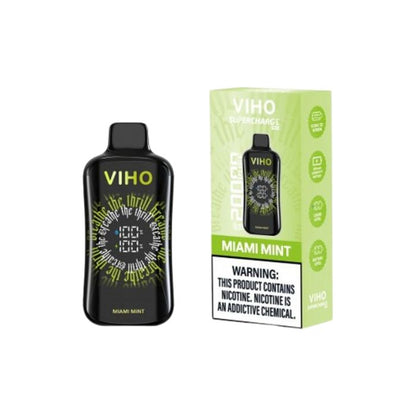 Miami Mint VIHO Supercharge Pro 20K Flavor