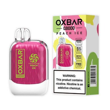 Peach Ice OXBar G8000 flavor