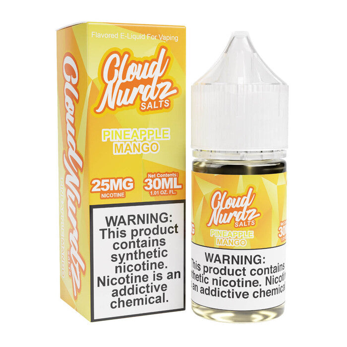 Pineapple Mango Synthetic Nicotine E-Liquid by Cloud Nurdz