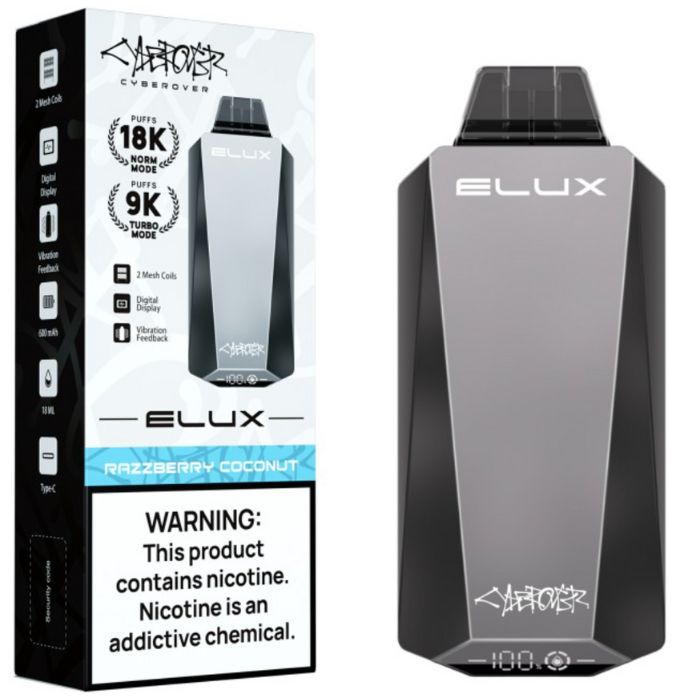 Razz Berry Coconut Elux CYBEROVER Vape Flavor