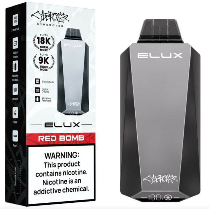 Red Bomb Elux CYBEROVER Vape Flavor