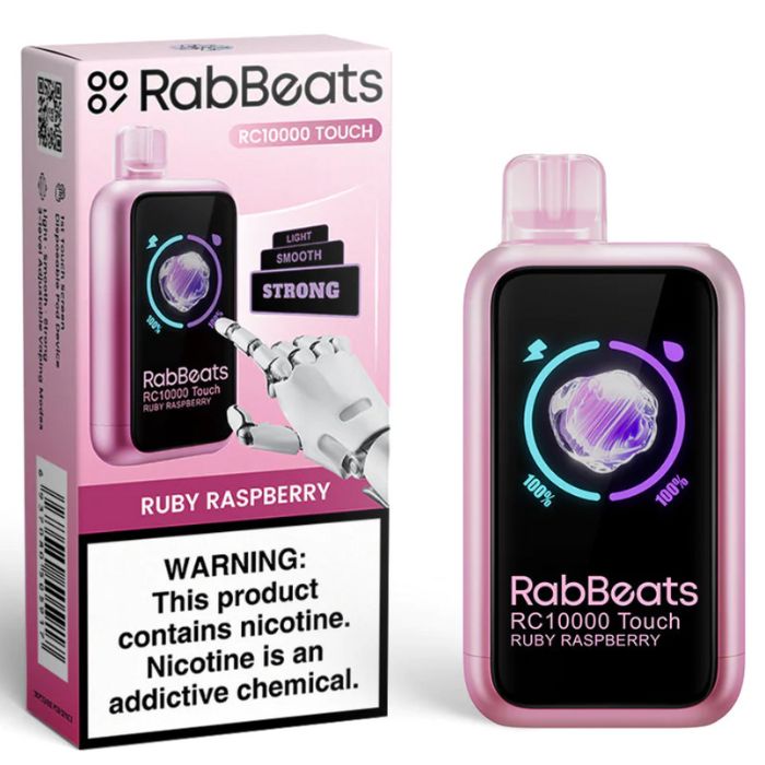 Ruby Raspberry RabBeats RC10000 TOUCH Vape