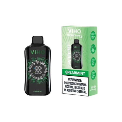 Spearmint VIHO Supercharge Pro 20K Flavors