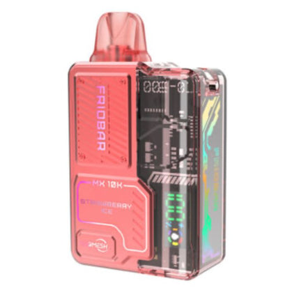 Strawberry Ice FreeMax Friobar MX 10K Disposable Vape