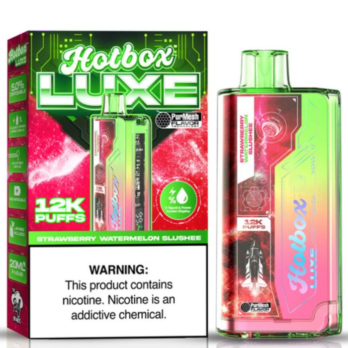 Strawberry Watermelon Slushee Hotbox Luxe Flavors